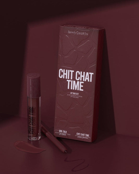 Chit Chat Time Dúo de labios Availabilippy Lip Kits | Beauty Creations