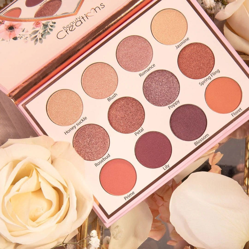 Floral Bloom - Paleta De Sombras - Eye Bloom - Beauty Creations