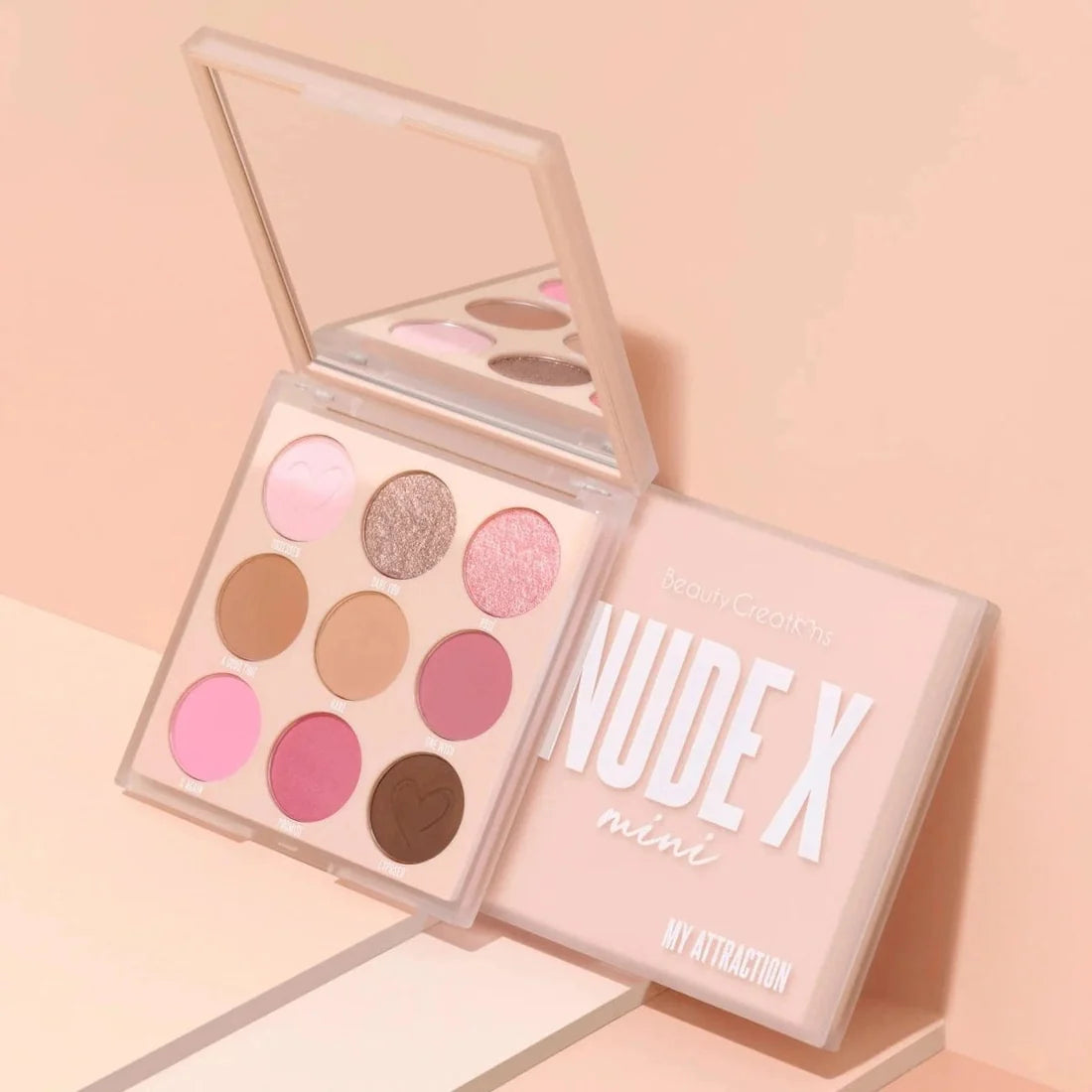 NUDE X MINI EYESHADOW PALETTE - BEAUTY CREATIONS