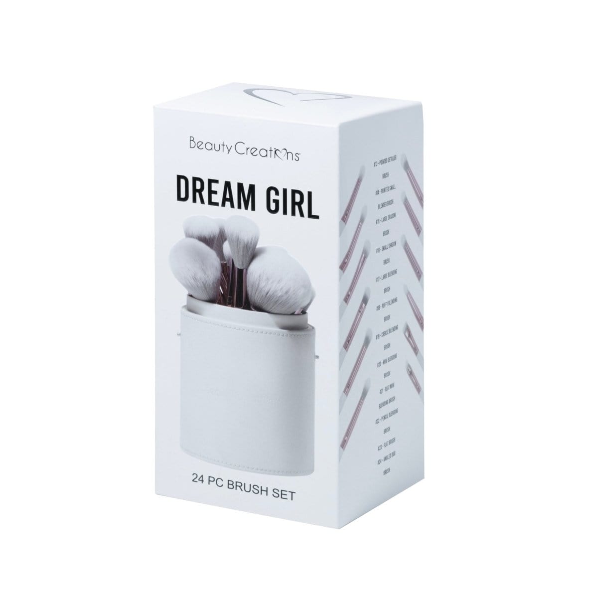 Set De Brochas 24 Piezas Dream Girl  - Set De Brochas | Beauty Creations