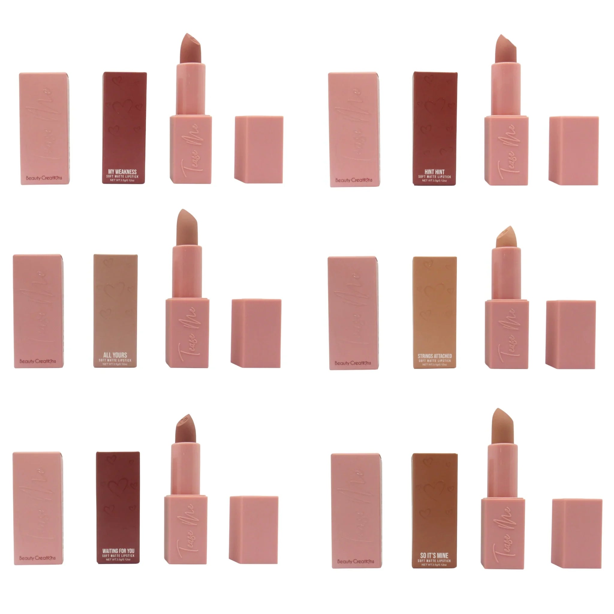 Lápiz Labial Tease Me - Beauty Creations