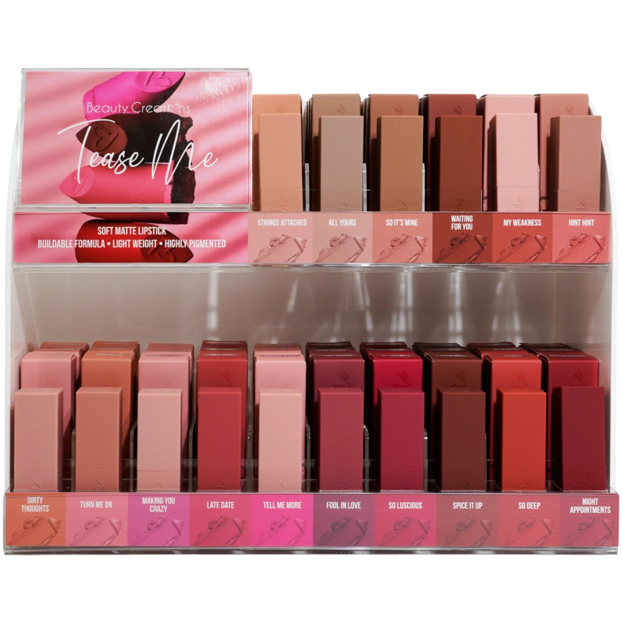 Lápiz Labial Tease Me - Beauty Creations