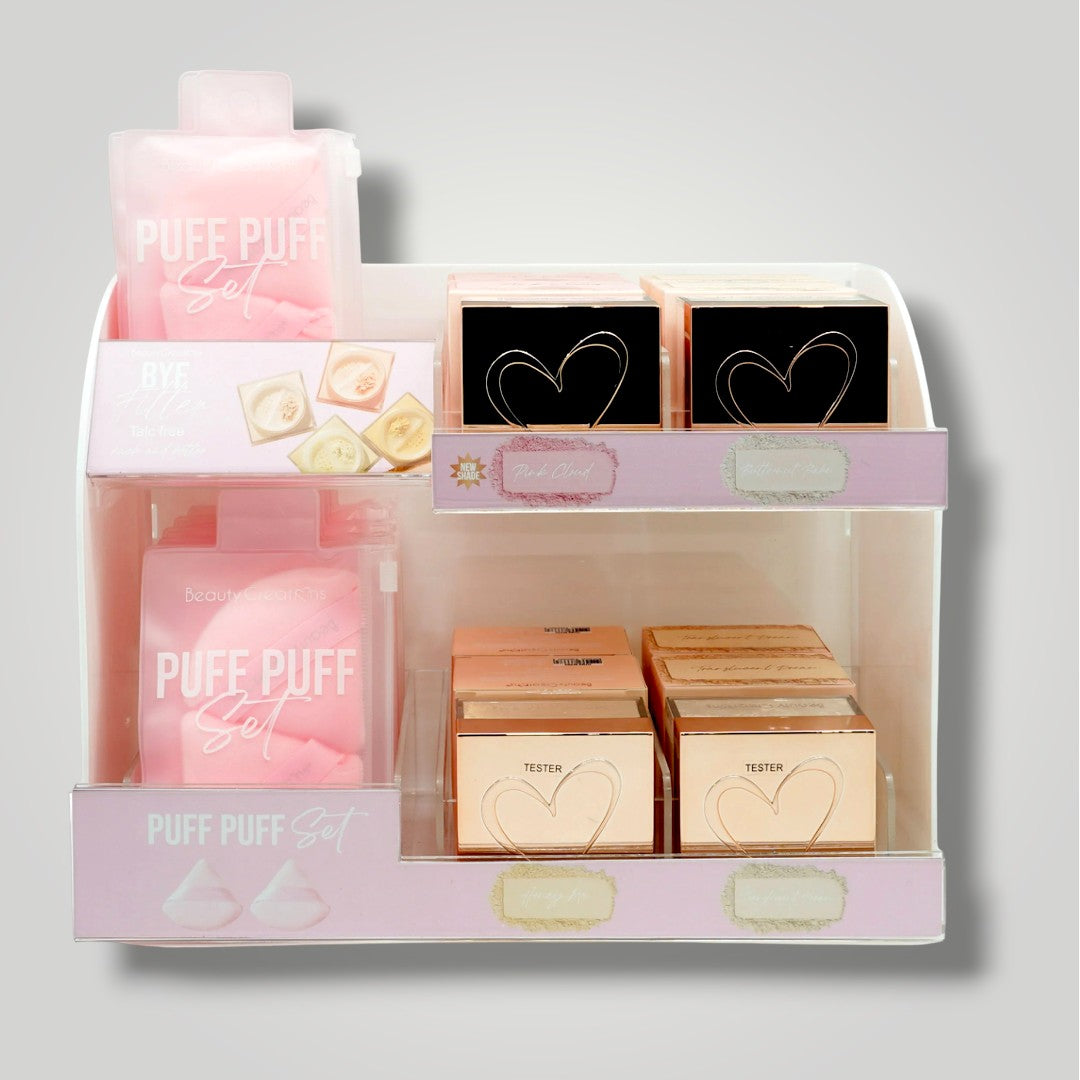 Display Polvo Fijador Bye Filter - BEAUTY CREATIONS