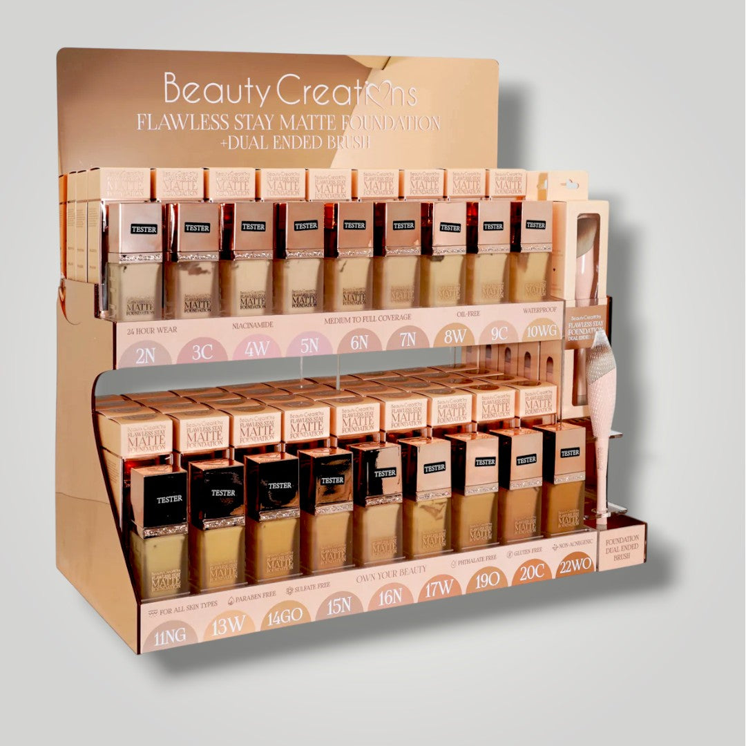 Flawless Stay Base Matte - Base Liquida Matte | Beauty Creations