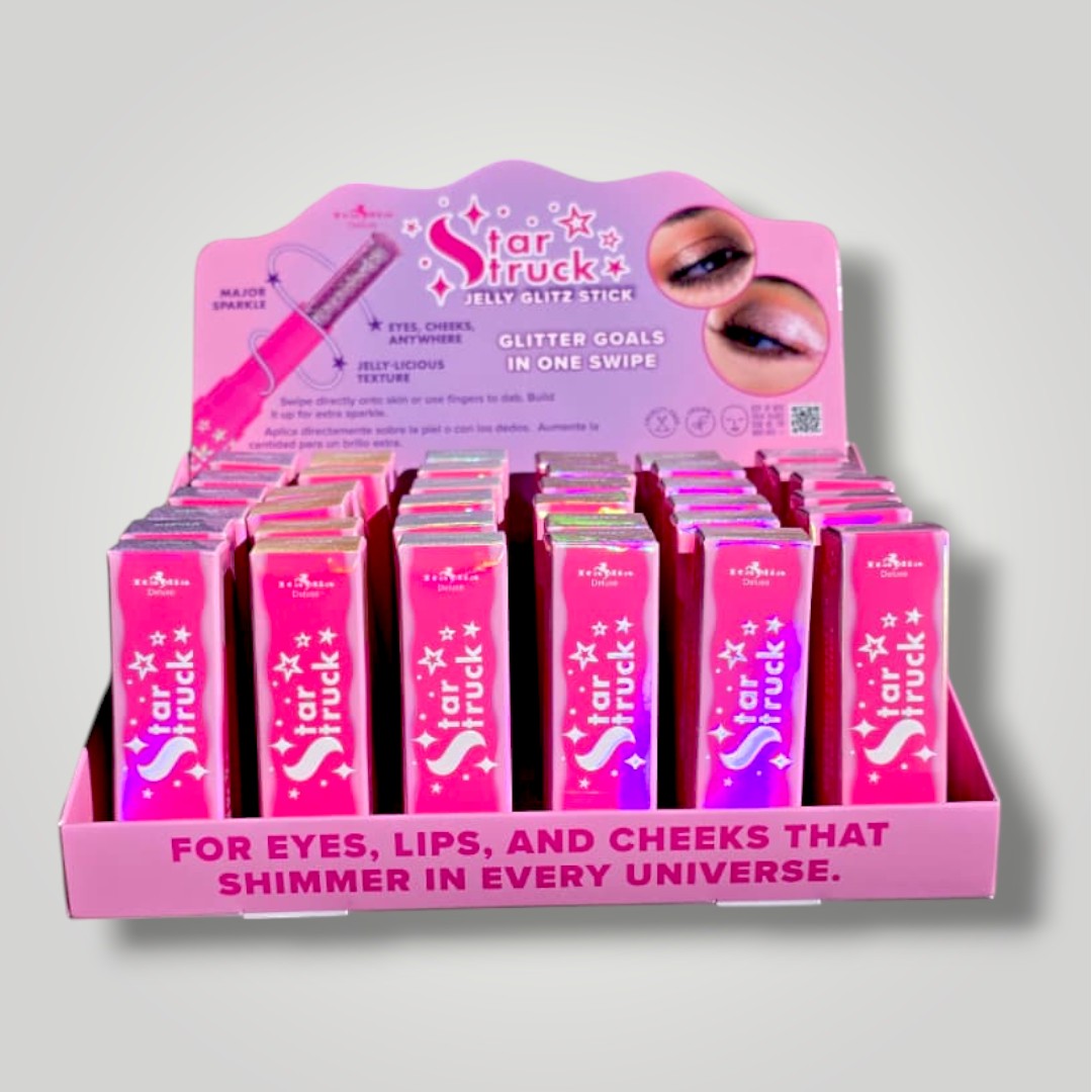 ***PREORDEN*** Star Struck Jelly Glitz Stick Display | Italia Deluxe