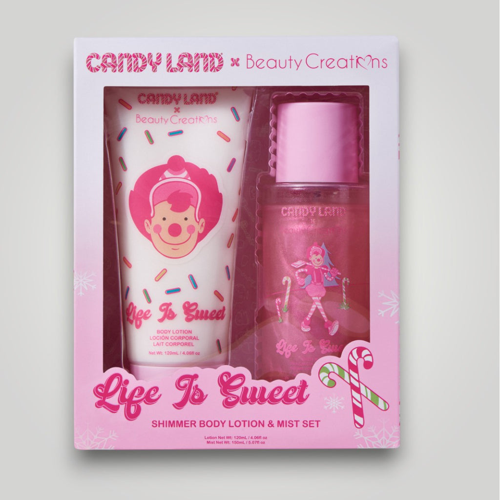 Candy Land - Set De Loción Y Mist Con Brillo - Life Is Sweet | Beauty Creations