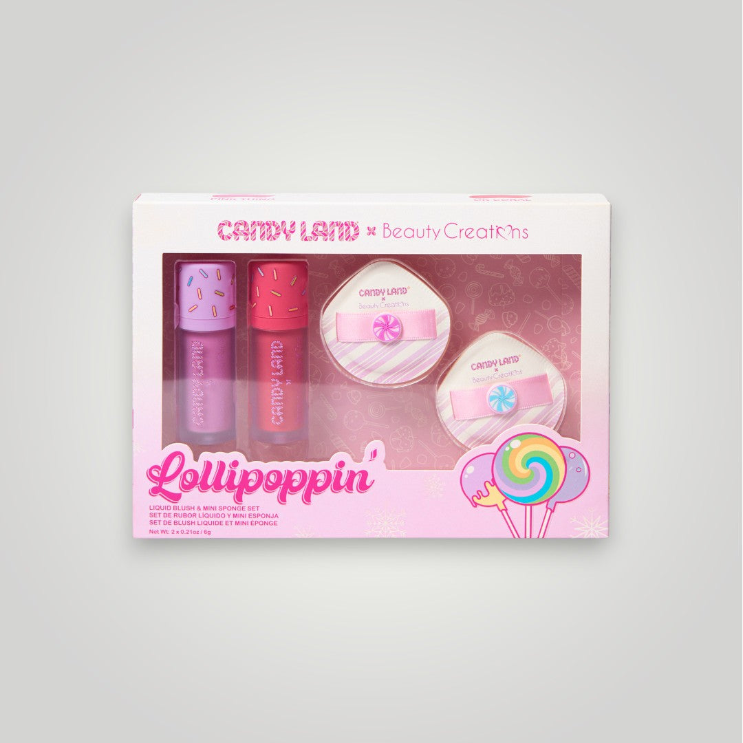 Candy Land - Set Rubor Líquido + Esponja Mini - Lollipoppin | Beauty Creations