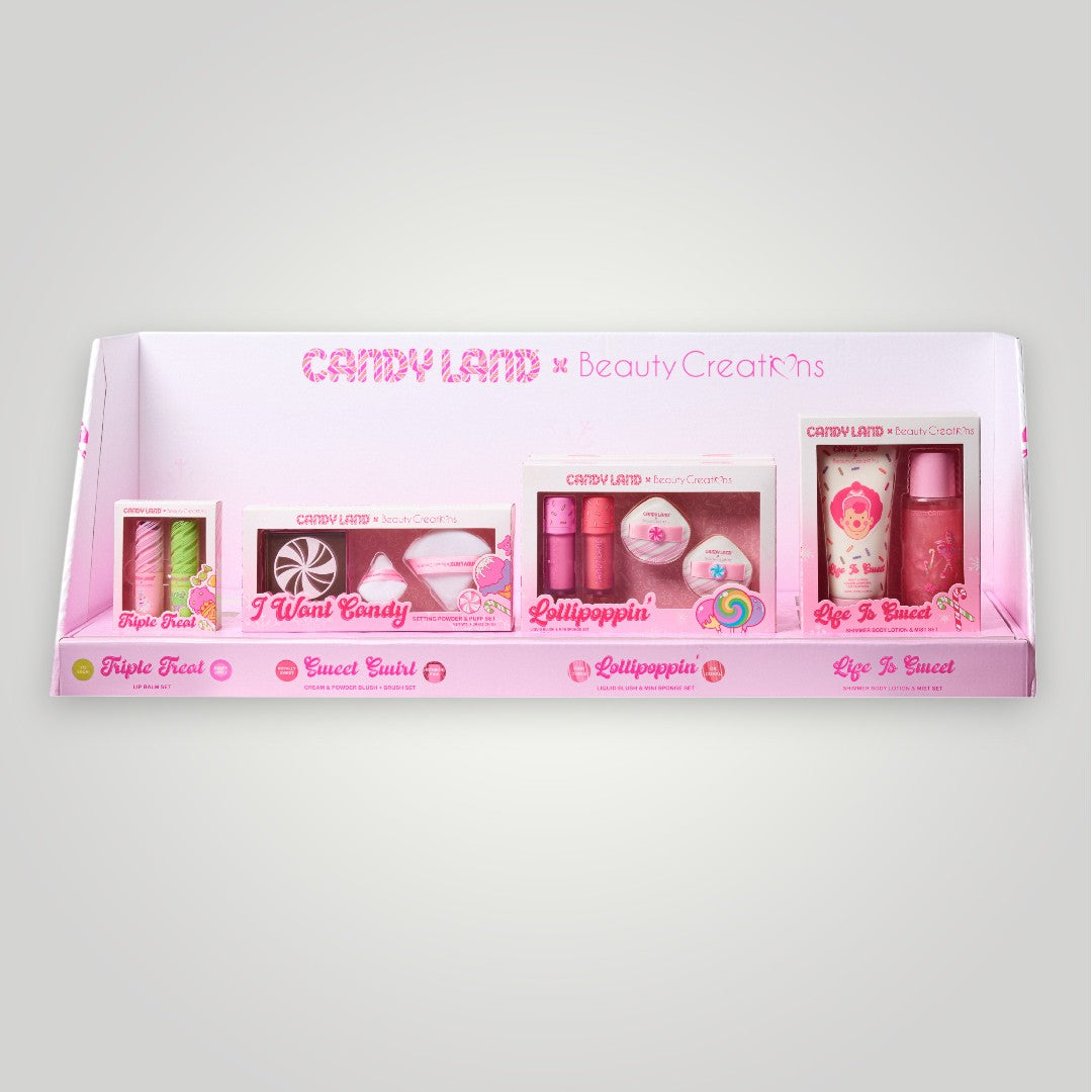 DISPLAY COMPLETO - CANDY LAND X BEAUTY CREATIONS