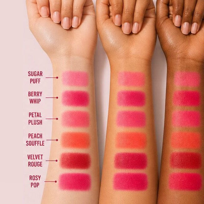 Blush Soufflé Mousse Blush 6 Shades Display - Prolux