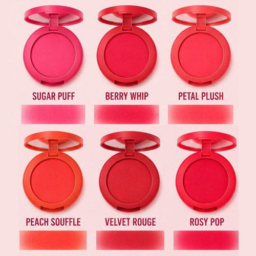 Blush Soufflé Mousse Blush 6 Shades Display - Prolux