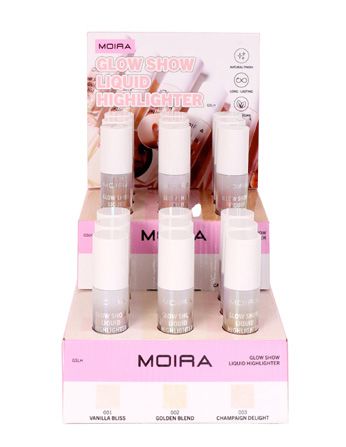 GLOW SHOW LIQUID HIGHLITER DISPLAY - MOIRA