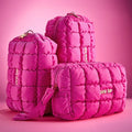Cosmetiquera puffer pinky - PINK UP