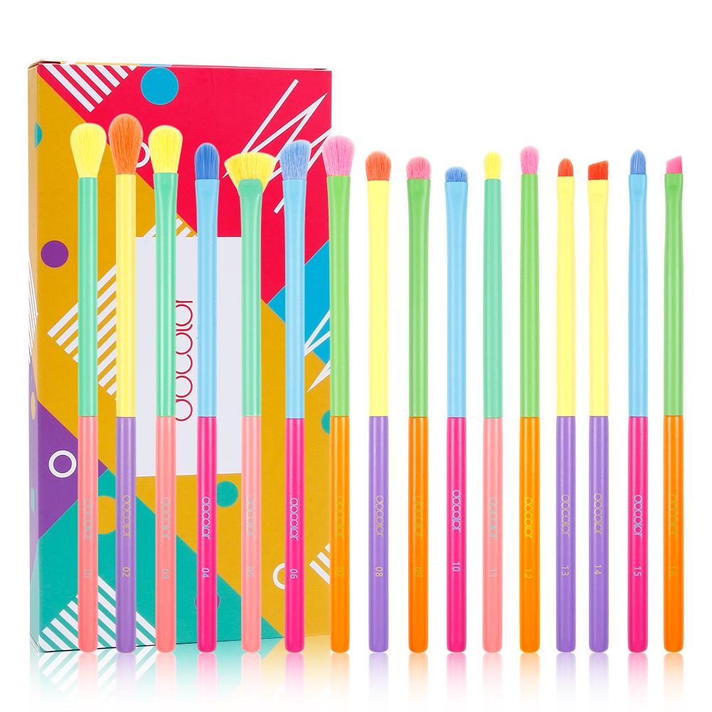 Dream of Color - 16 Pieces Eye Makeup Brush Set | DOCOLOR