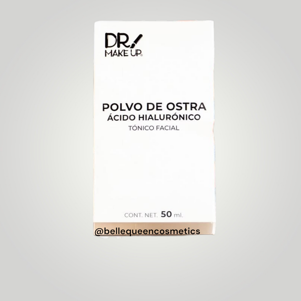 Tónico Facial Con Polvo De Ostra Y Ácido Hialurónico | Dr. Makeup