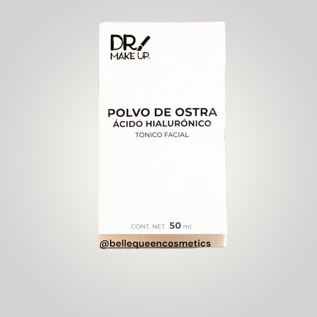 Tónico Facial Con Polvo De Ostra Y Ácido Hialurónico | Dr. Makeup