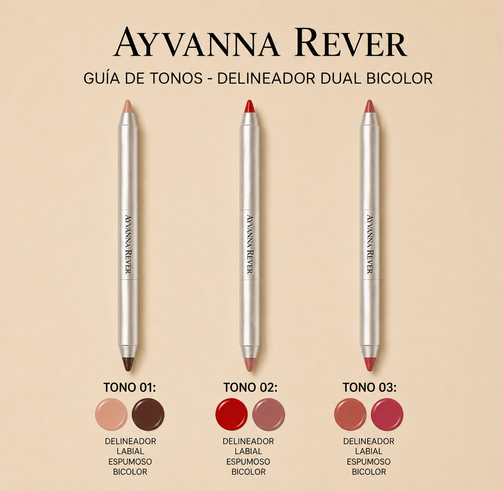 DELINEADOR DE LABIOS BICOLOR - AYVANNA REVER
