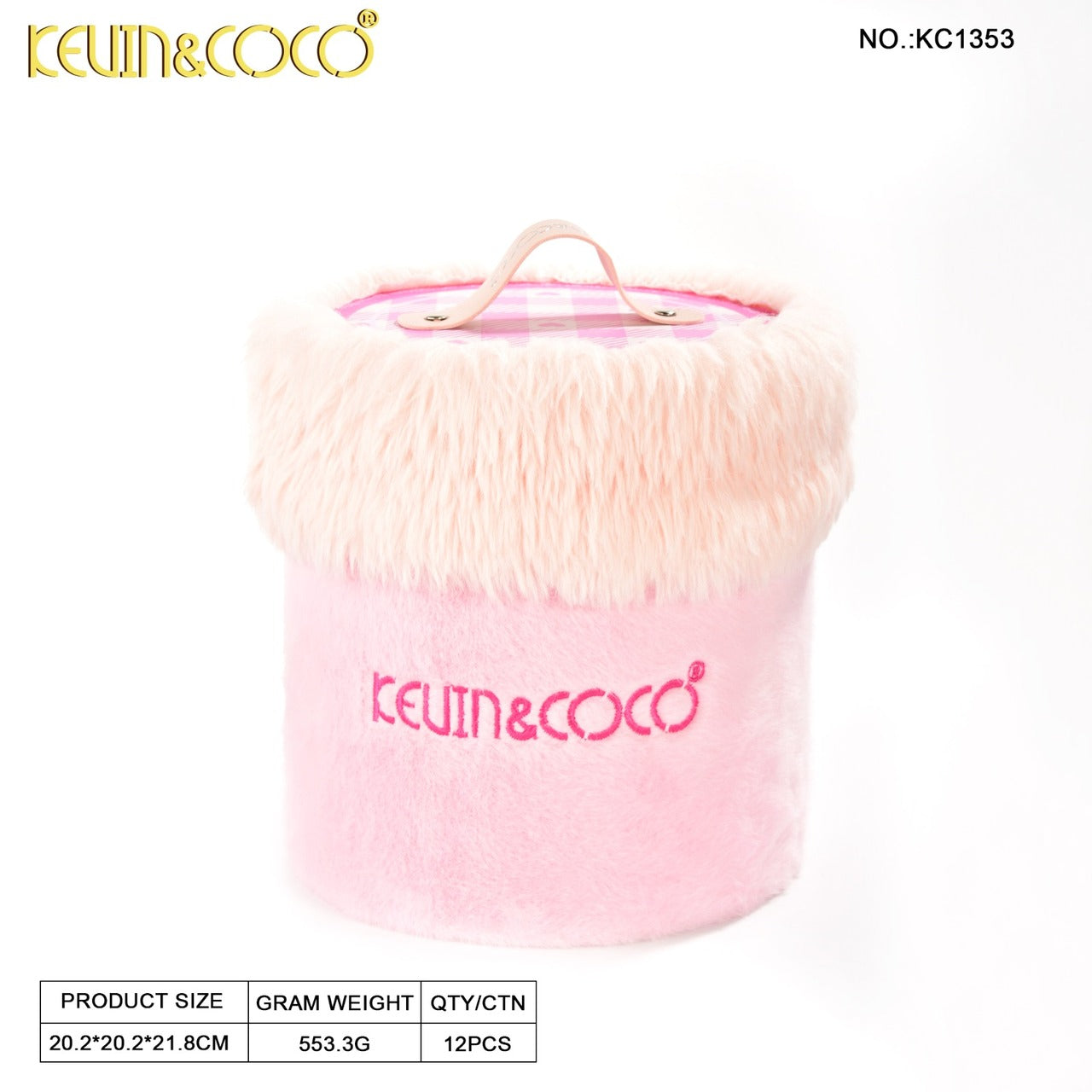Case Baul - fluffy Bucket KC1353 | Kevin & Coco