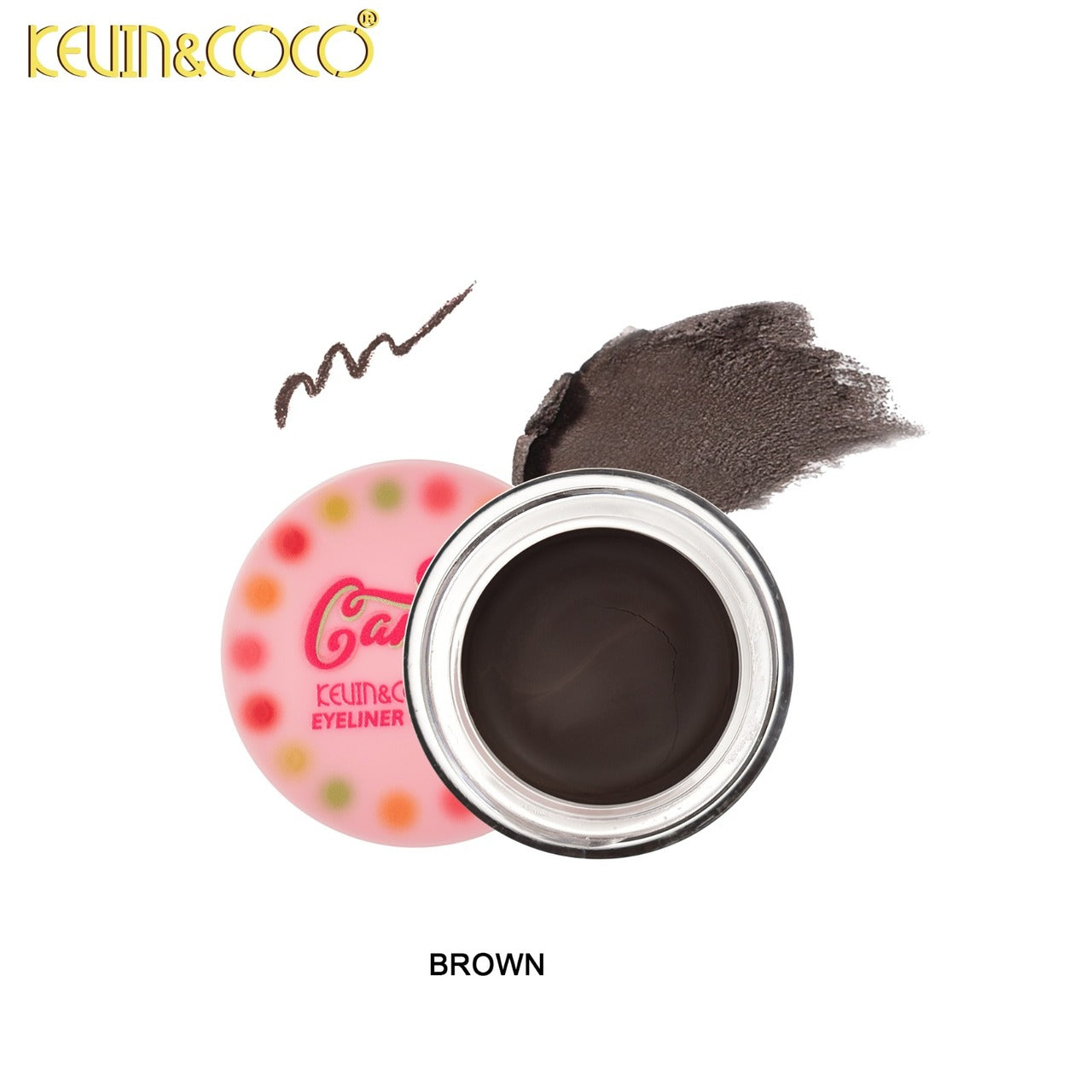 Candy Glow Dream Eyeliner Jelly Duo - Delineador en Crema KC1058 | Kevin & Coco