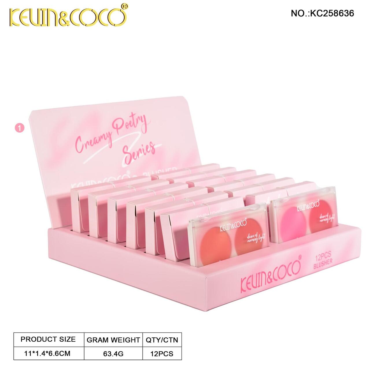 RUBOR CREMA KC258636 | KEVIN&COCO