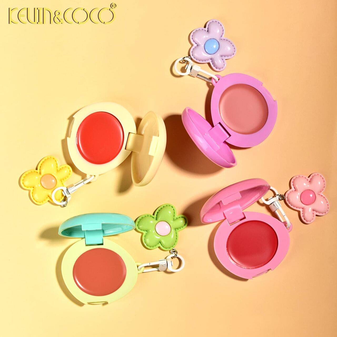 BLUSH & LIP BALM 24PC KC1007 | KEVIN&COCO