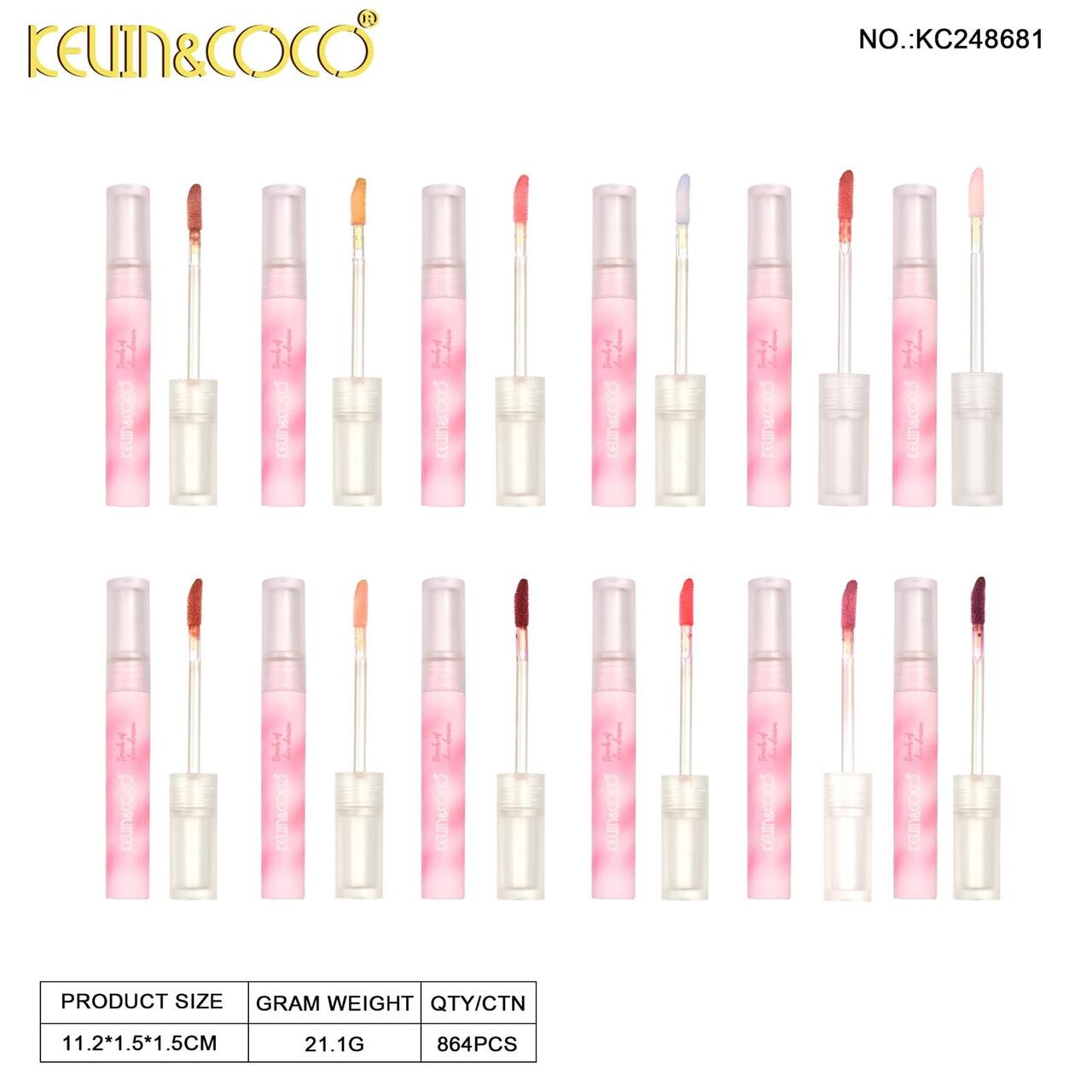 LIPGLOSS 24 PIEZAS KC248681 | KEVIN & COCO