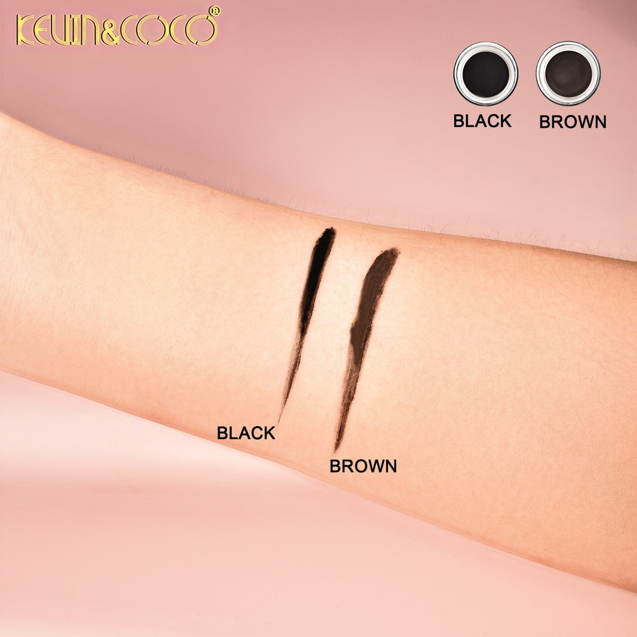 Candy Glow Dream Eyeliner Jelly Duo - Delineador en Crema KC1058 | Kevin & Coco