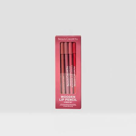 WOODEN SET - LAPIZ DELINEADOR DE LABIOS - BEAUTY CREATIONS