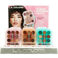 12 Color Eyeshadow Palette Display - L.A. Colors