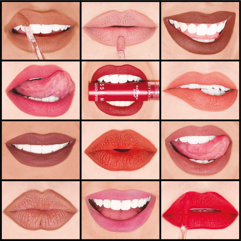 Italia Deluxe Mousse Matte Liquid Lipstick Display - ITALIA DELUXE