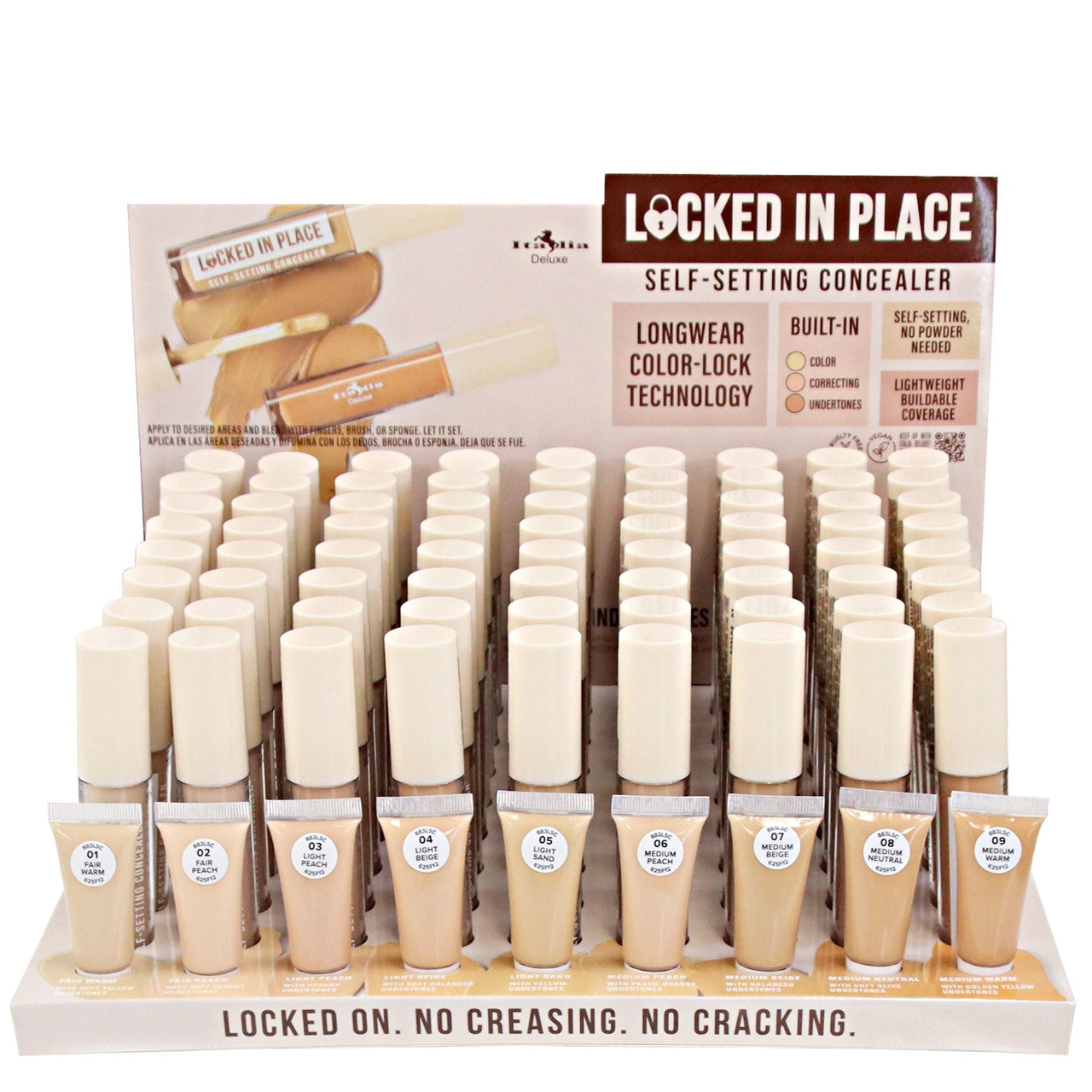 ***PREORDEN*** Locked In Place Self Setting Concealer - Italia Deluxe