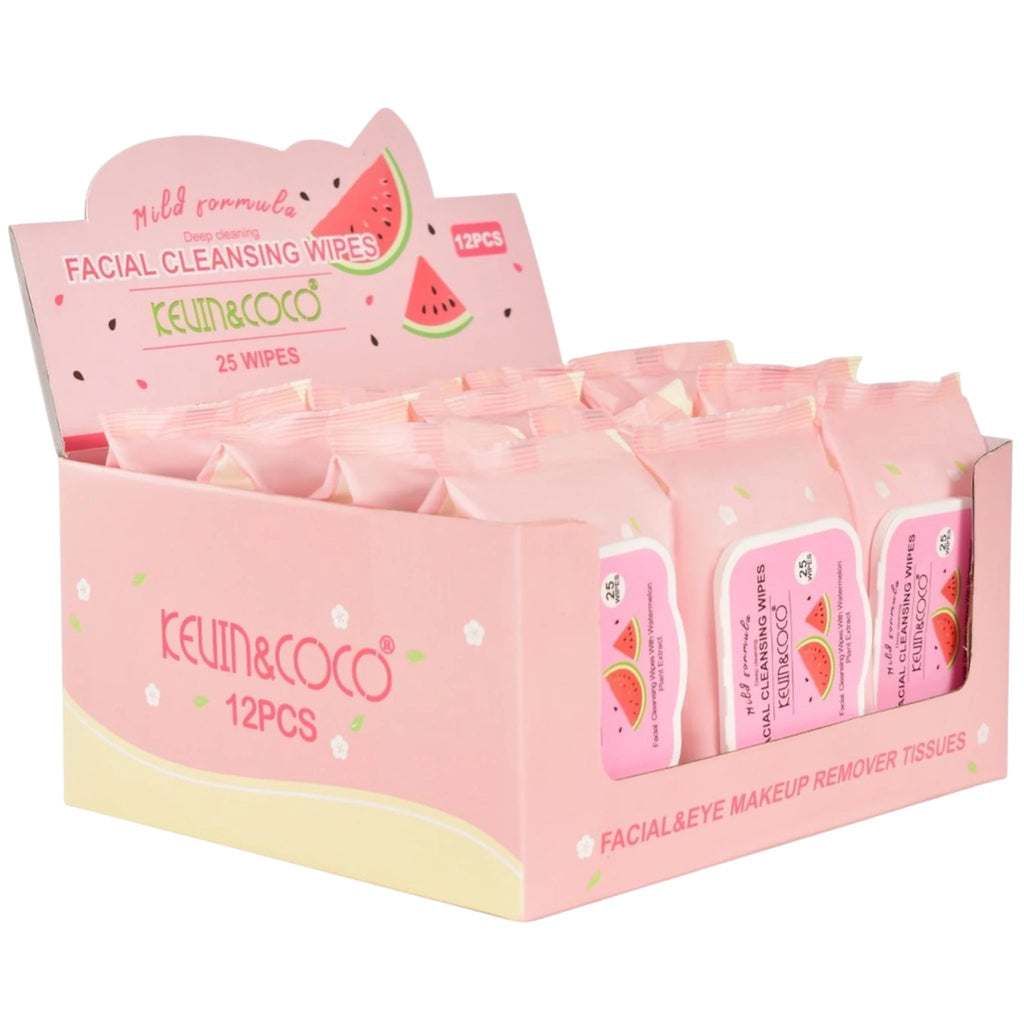 Facial Cleansing Wipes Watermelon - Toallitas Desmaquillante | Kevin & Coco
