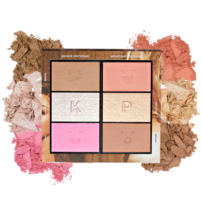 NUDE SENSATION 💖 Paleta de rubor, bronzer y highlighter | KIMCHI CHIC