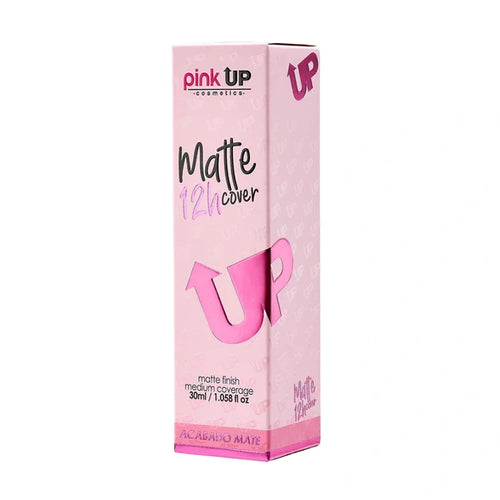 Base Líquida 12 Horas - Matte Cover 12 H | PINK UP