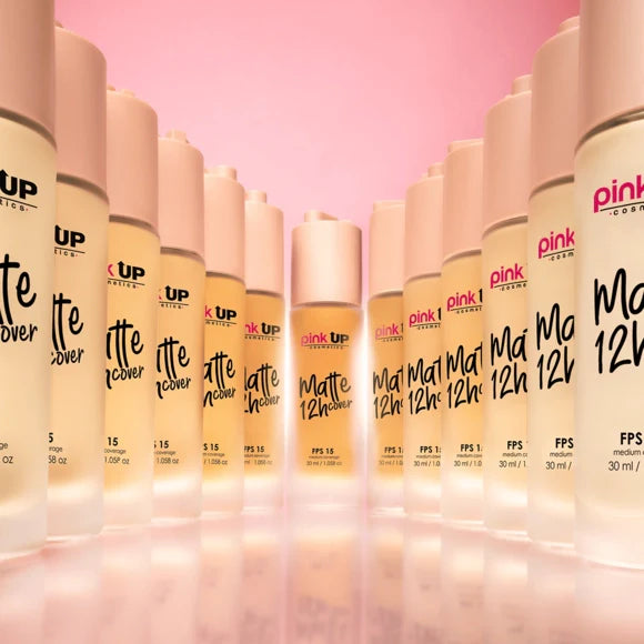 Base Líquida 12 Horas - Matte Cover 12 H | PINK UP