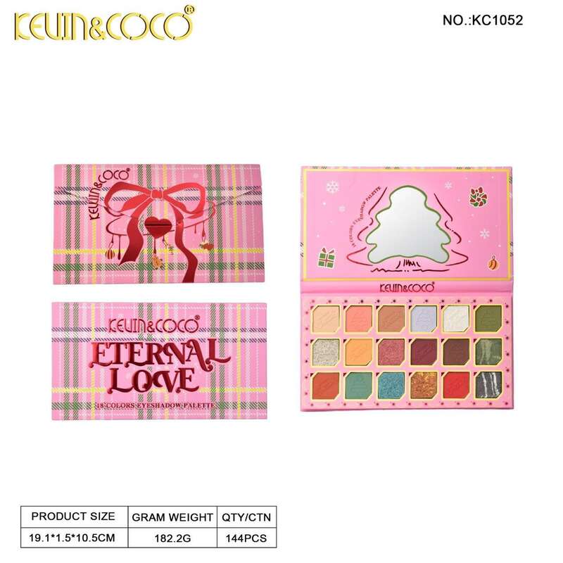 Eternal Love – Paleta de Sombras de 18 Tonos - KC1052 | Kevin & Coco