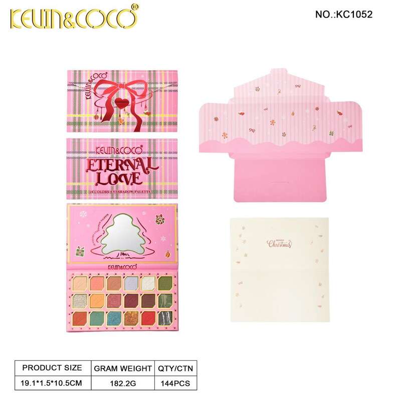 Eternal Love – Paleta de Sombras de 18 Tonos - KC1052 | Kevin & Coco