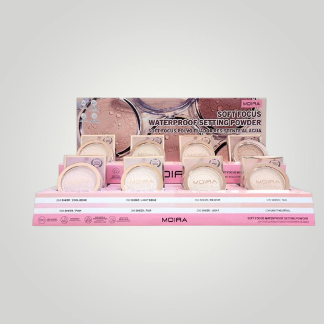 SOFT FOCUS WATERPROOF SETTING POWDER DISPLAY - MOIRA
