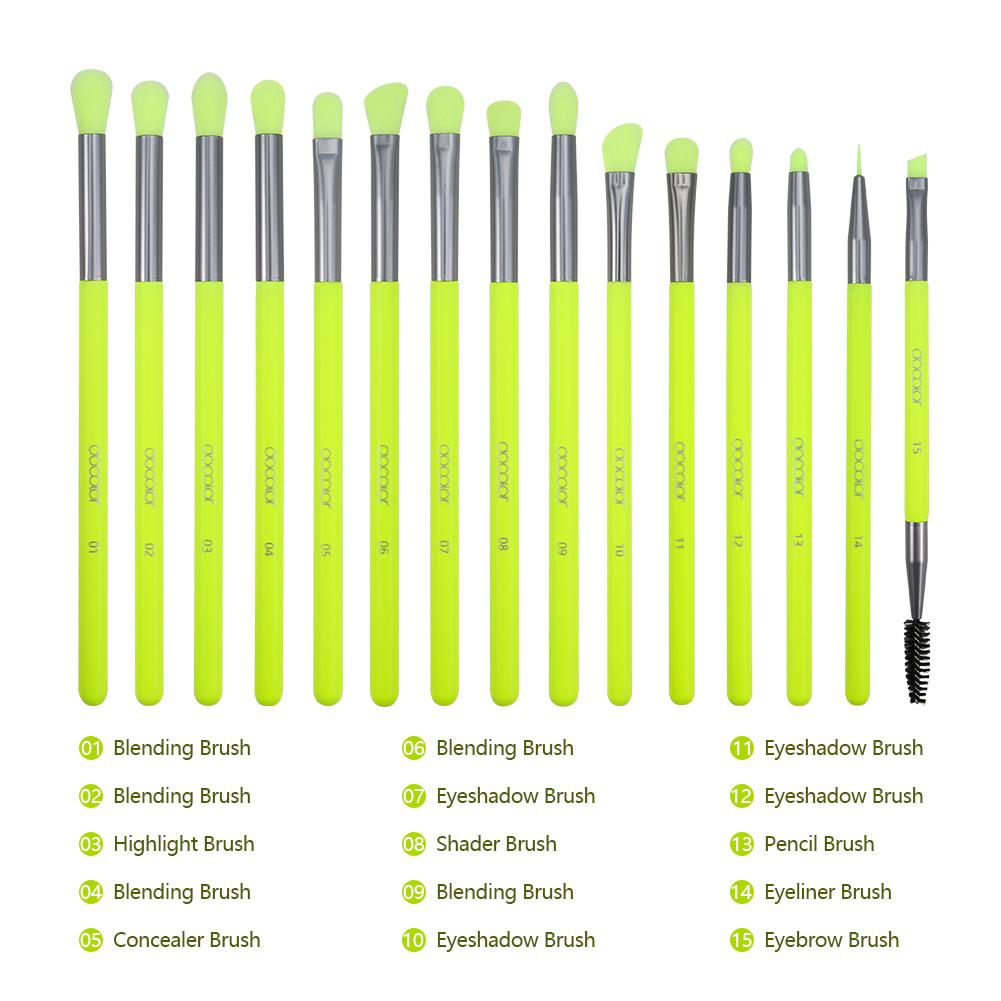 EYE BRUSH SET NEON | DOCOLOR