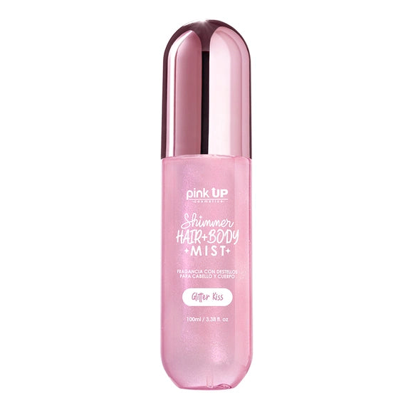 Shimmer hair + body mist - Pink Up