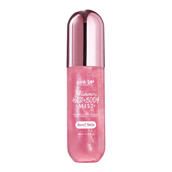 Shimmer hair + body mist - Pink Up