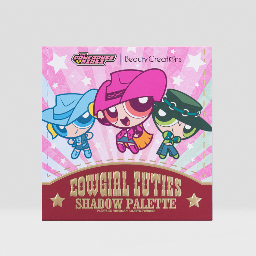The Powerpuff Girls X Beauty Creations - Paleta De Sombras - Cowgirl Cuties