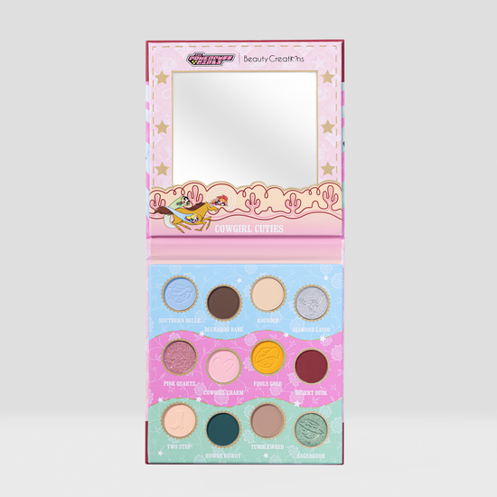 The Powerpuff Girls X Beauty Creations - Paleta De Sombras - Cowgirl Cuties