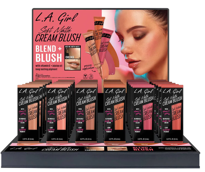 Matte Cream Blush - Blush Crema Display | LA GIRL