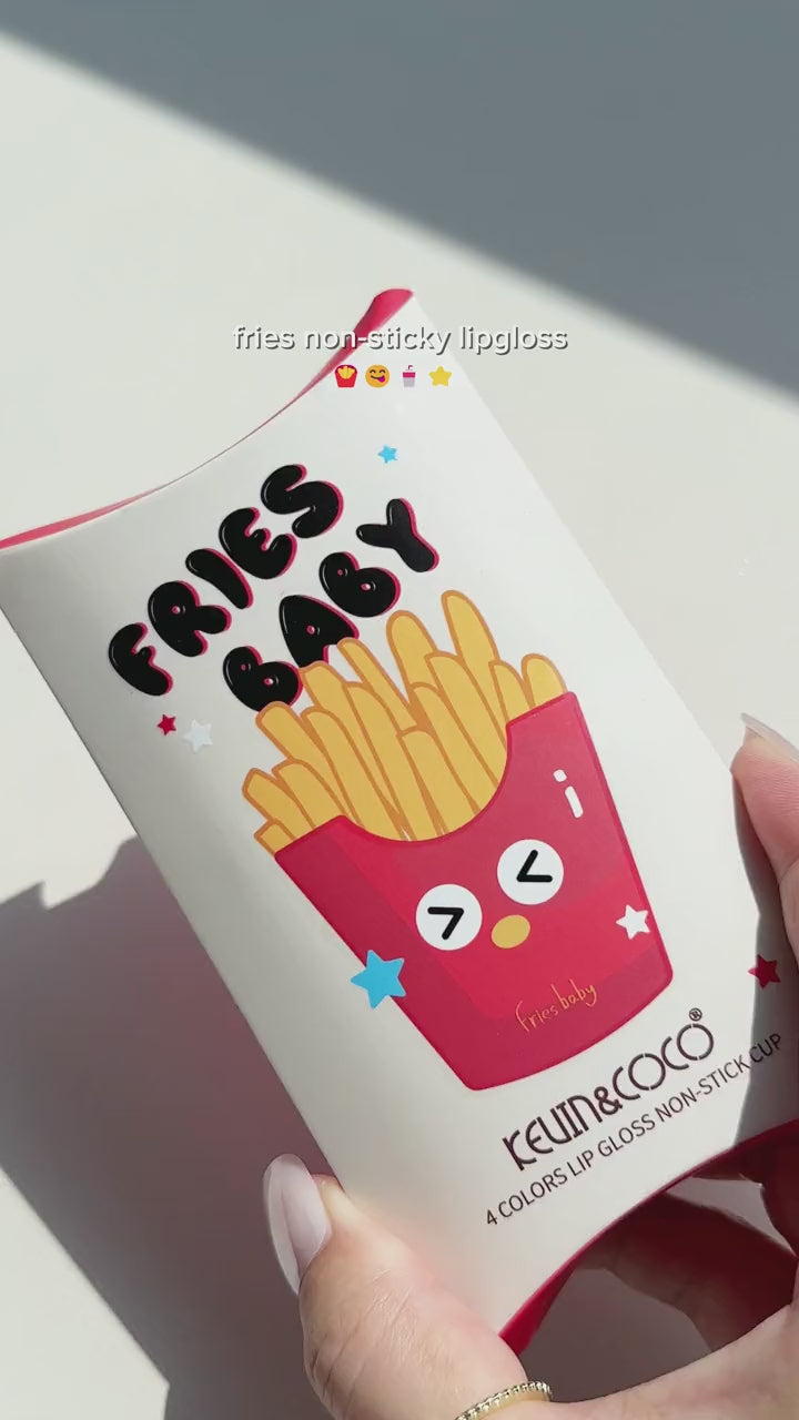 Fries & Chips Lipgloss Set KC245260 | Kevin & Coco