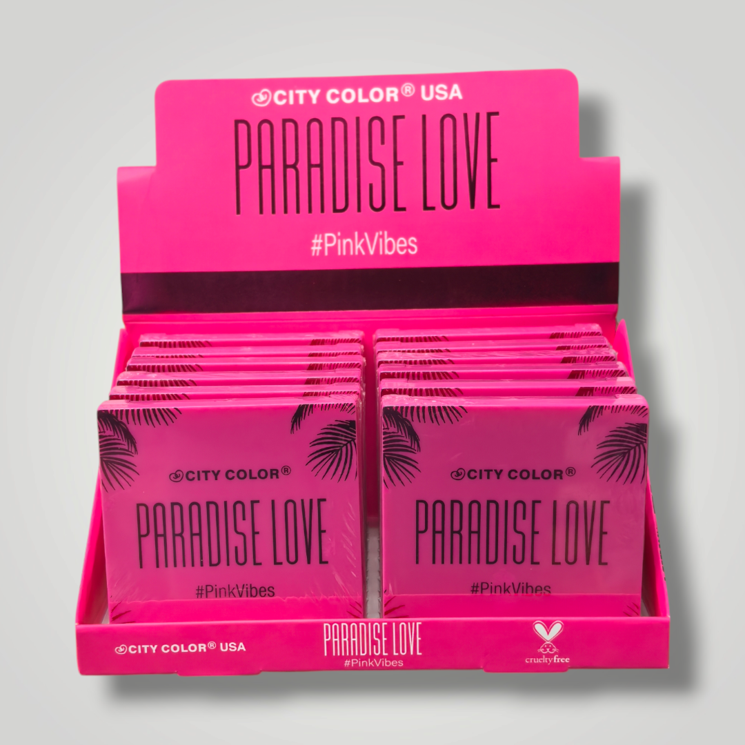 PinkVibes - Paleta Paradise Love Display | City Color
