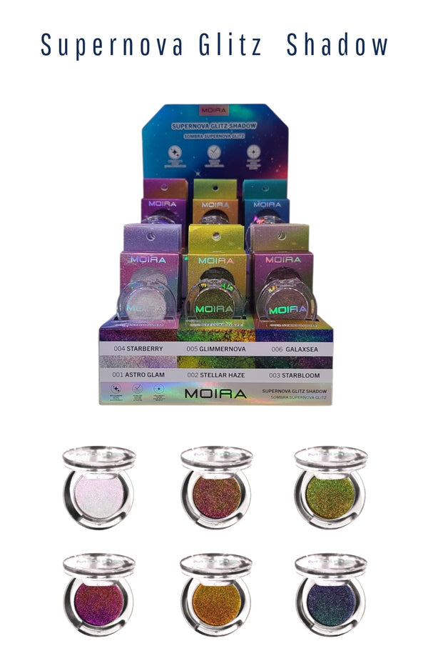 SuperNova Glitz Shadow Display - MOIRA
