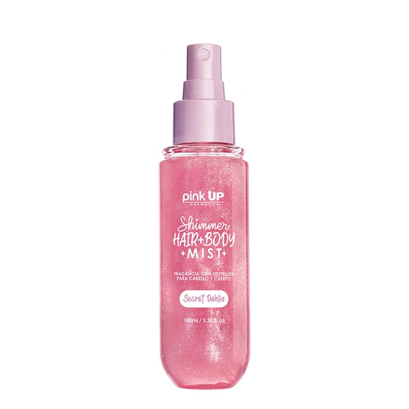 Shimmer hair + body mist - Pink Up