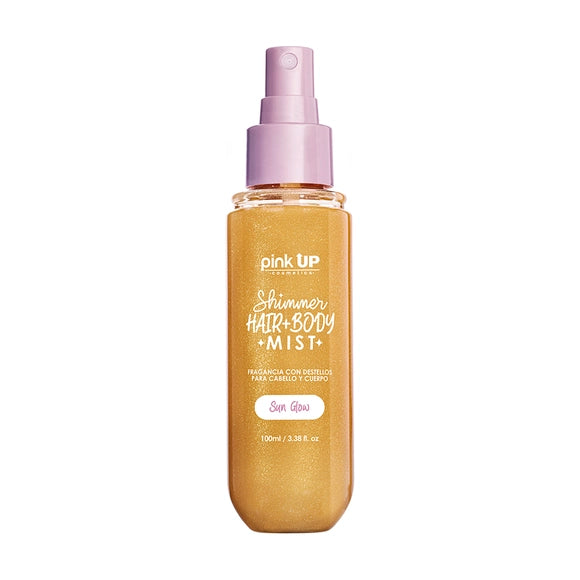 Shimmer hair + body mist - Pink Up