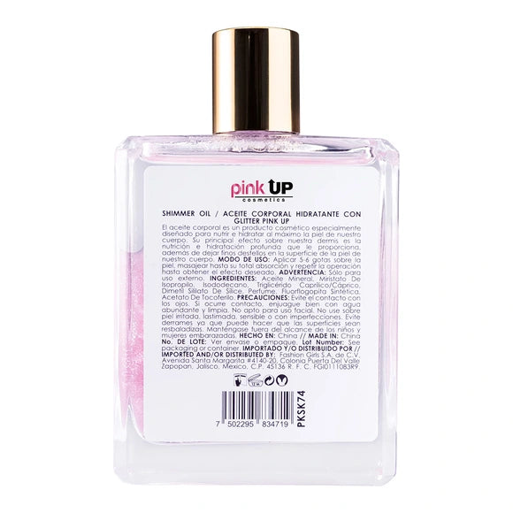 Shimmer oil - pink scent | Pink Up