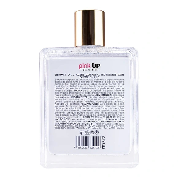 Shimmer oil - secret wish | Pink Up